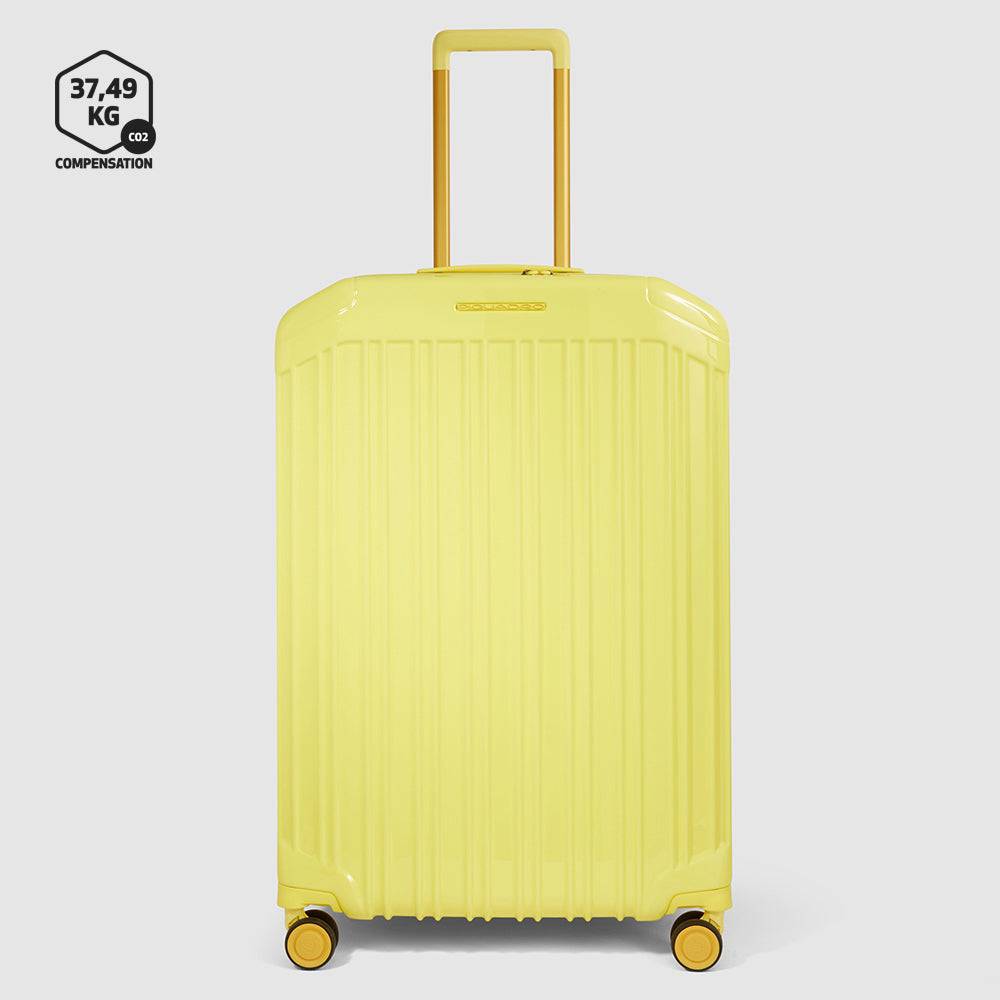 Piquadro Medium size, expandable hardside spinner Shopping Online