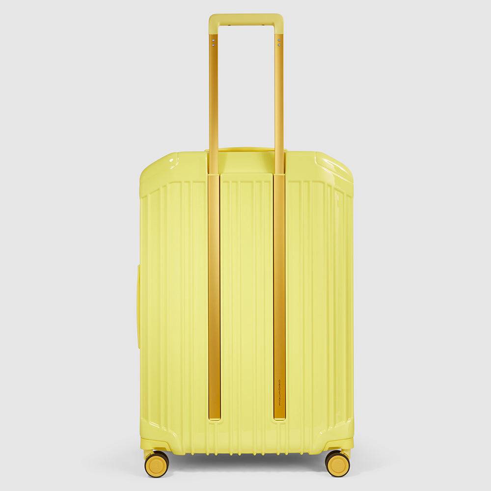 Piquadro Medium size, expandable hardside spinner Shopping Online