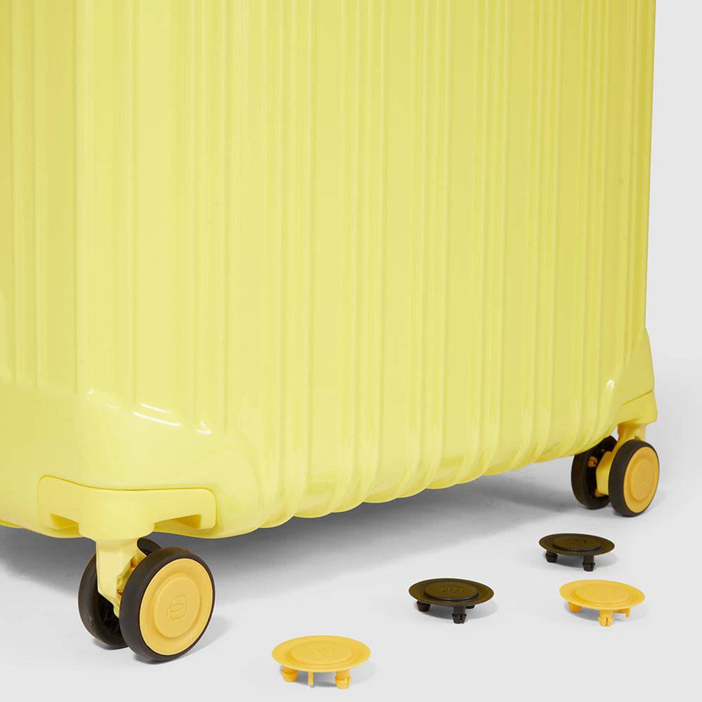Piquadro Medium size, expandable hardside spinner Shopping Online