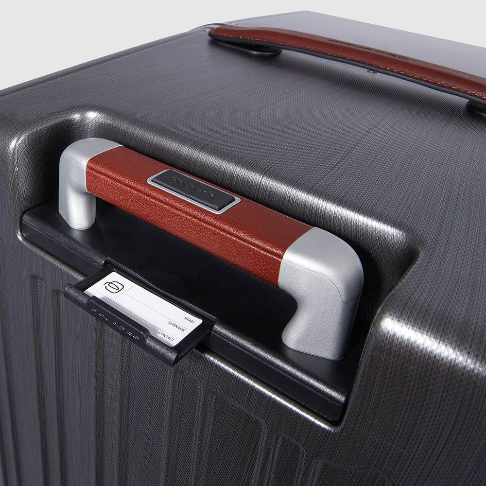 Piquadro Hardside spinner in trunk shape Offerta