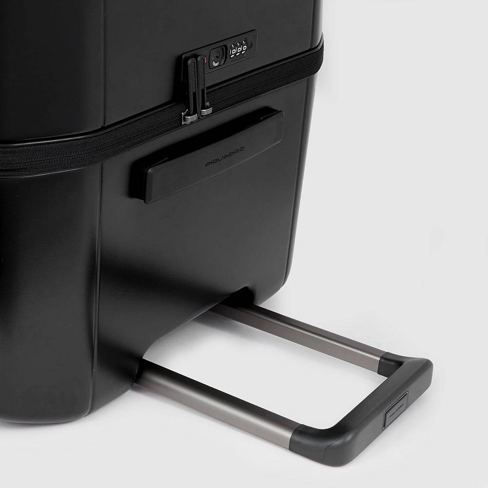 Piquadro Hardside spinner in trunk shape with TSA lock In Vendita