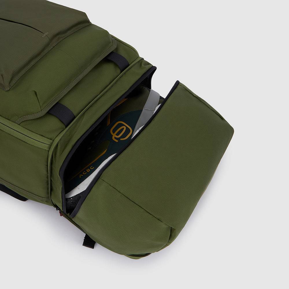 Piquadro Convertible backpack duffel bag in recycled fabric 2025