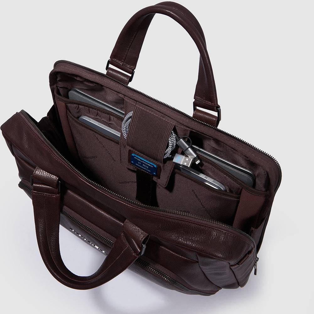 Piquadro Computer briefcase 14" with iPad® compartment Promozione