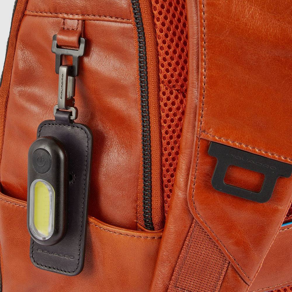 Piquadro Computer backpack with bottle/umbrella pocket Fino Al -60%