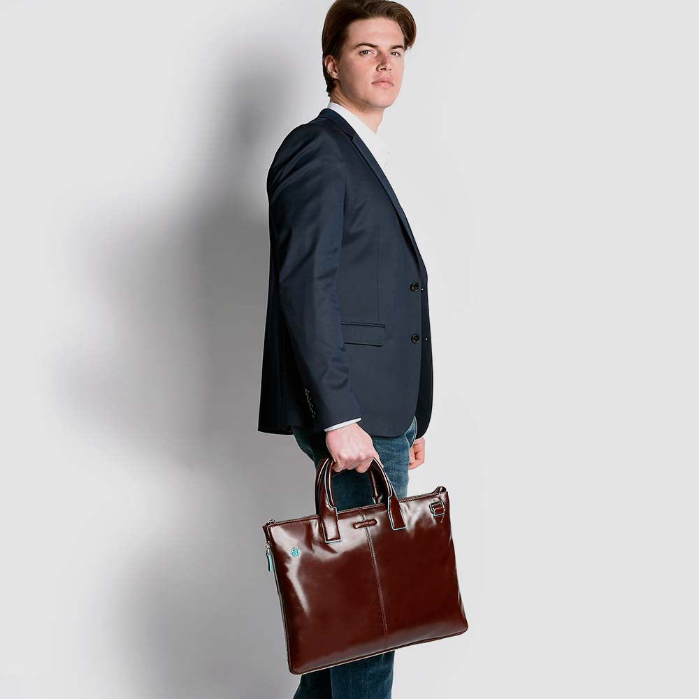 Piquadro Slim computer 15,6" and iPad®Pro 12,9" bag Prezzo Ridotto