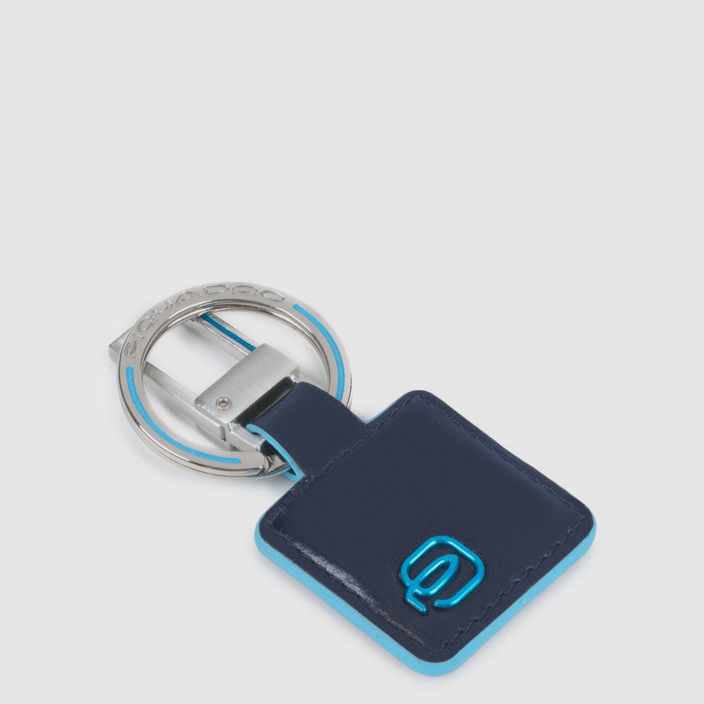 Piquadro Keychain with leather insert Nuova