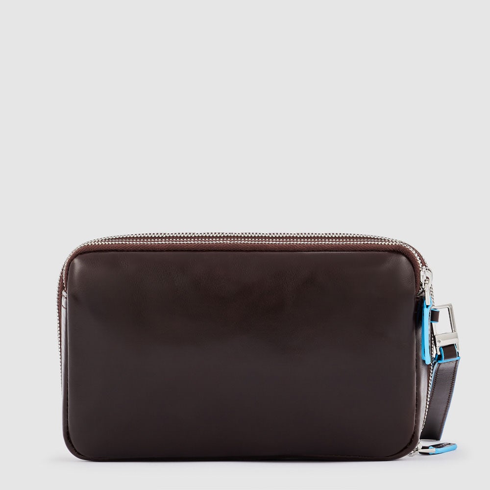 Piquadro Wrist clutch bag with two dividers Super Saving Price