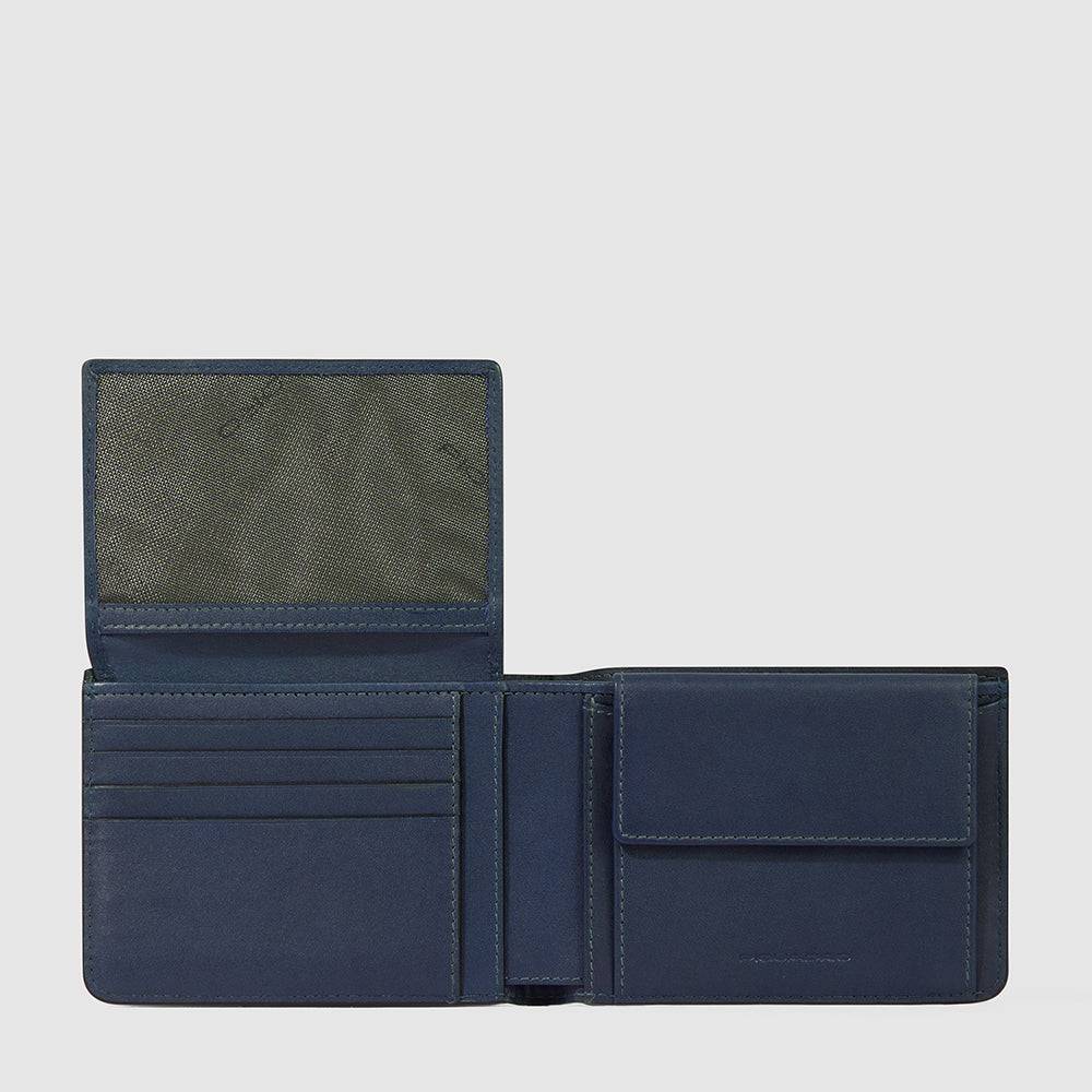 Piquadro Men’s wallet with flip up ID window Negozi Online
