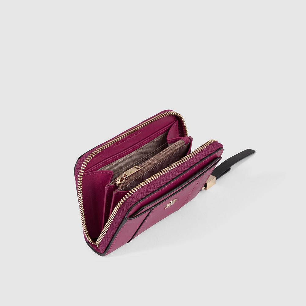 Piquadro Zip-around women’s wallet with four dividers Outlet