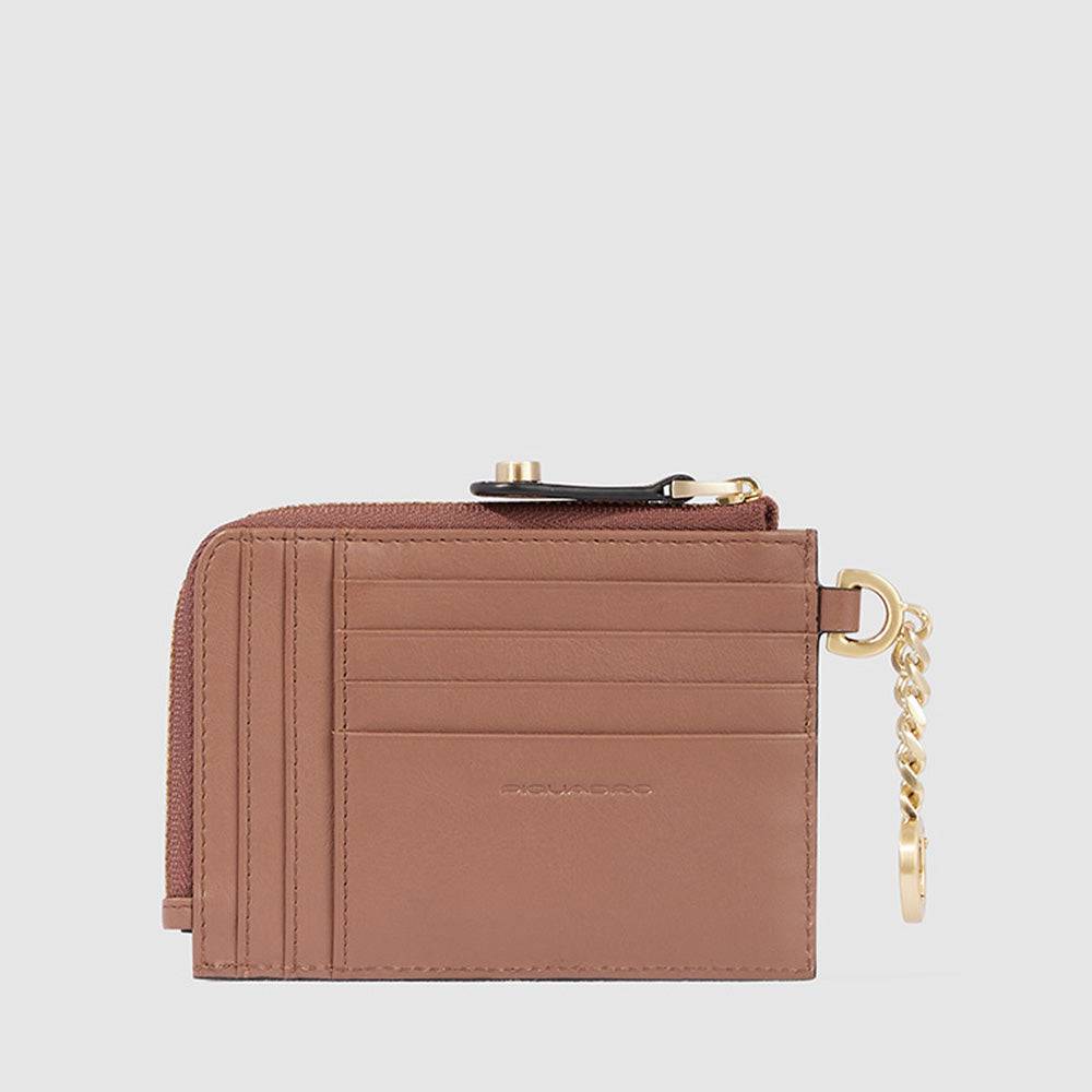 Piquadro Women's coin pouch with key chain Hotsell