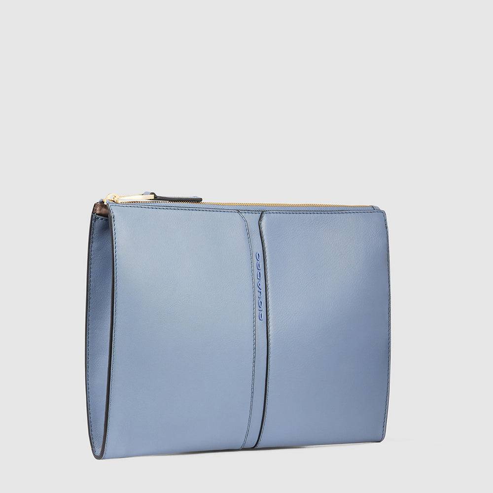 Piquadro Zip-around clutch for laptop or iPad®Pro 12,9" Saldi Di Fabbrica