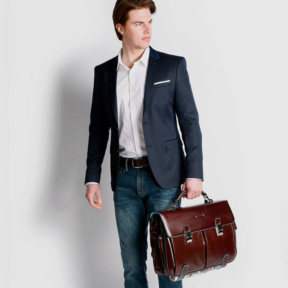 Piquadro Computer 15,6" and iPad®Pro 12,9” and briefcase 2025