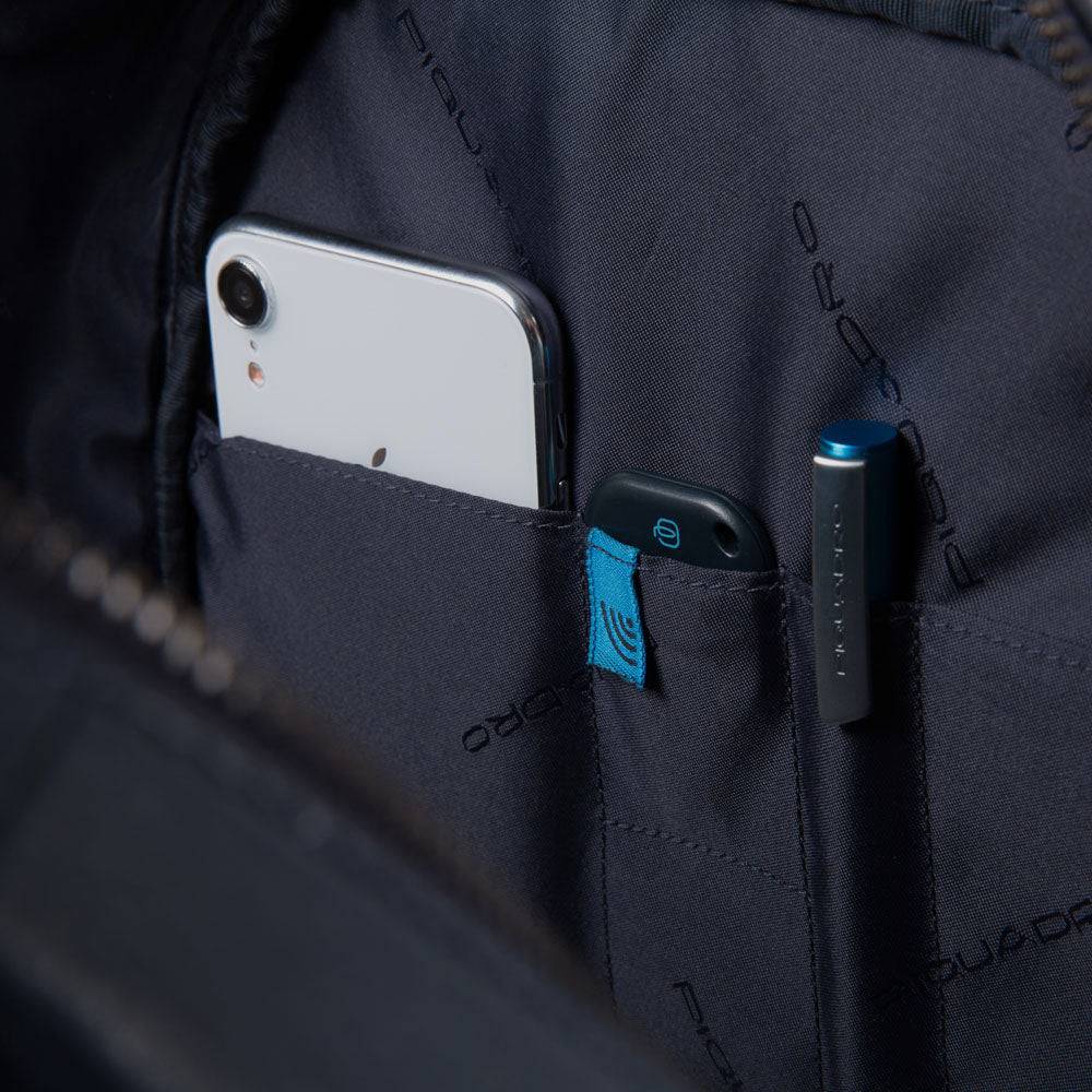 Piquadro Small size computer backpack with iPad® In Linea