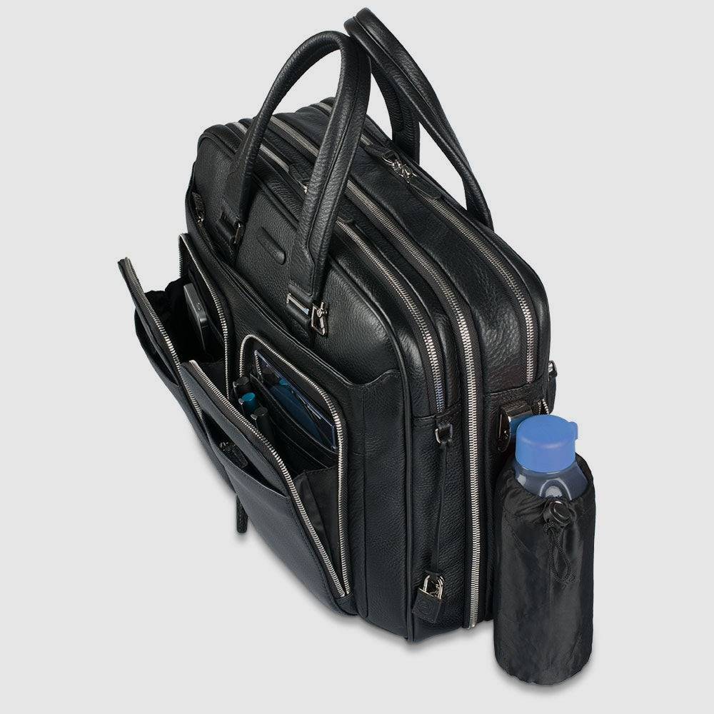 Piquadro Expandable computer case with iPad®Air/Air 2 Spedizione Gratuita