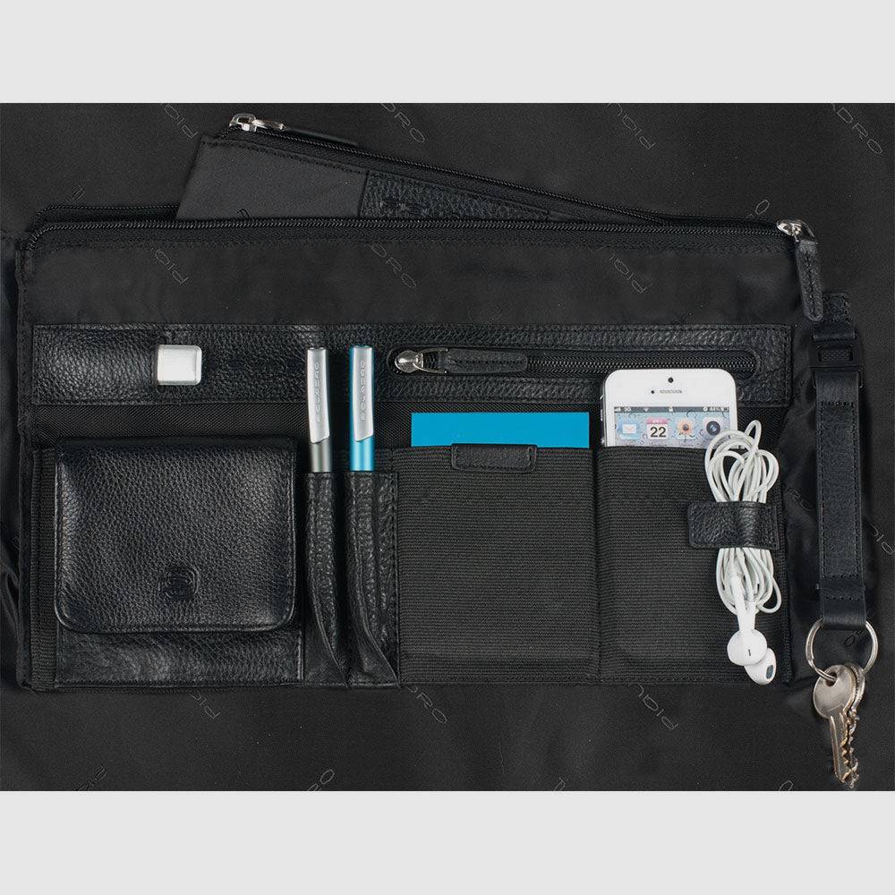 Piquadro Expandable computer case with iPad®Air/Air 2 Spedizione Gratuita