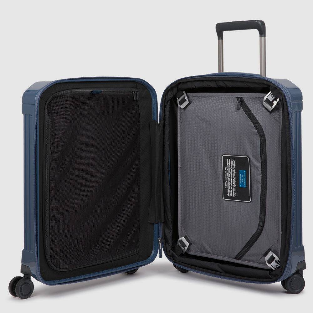 Piquadro Cabin size, expandable hardside spinner Prezzo Ridotto