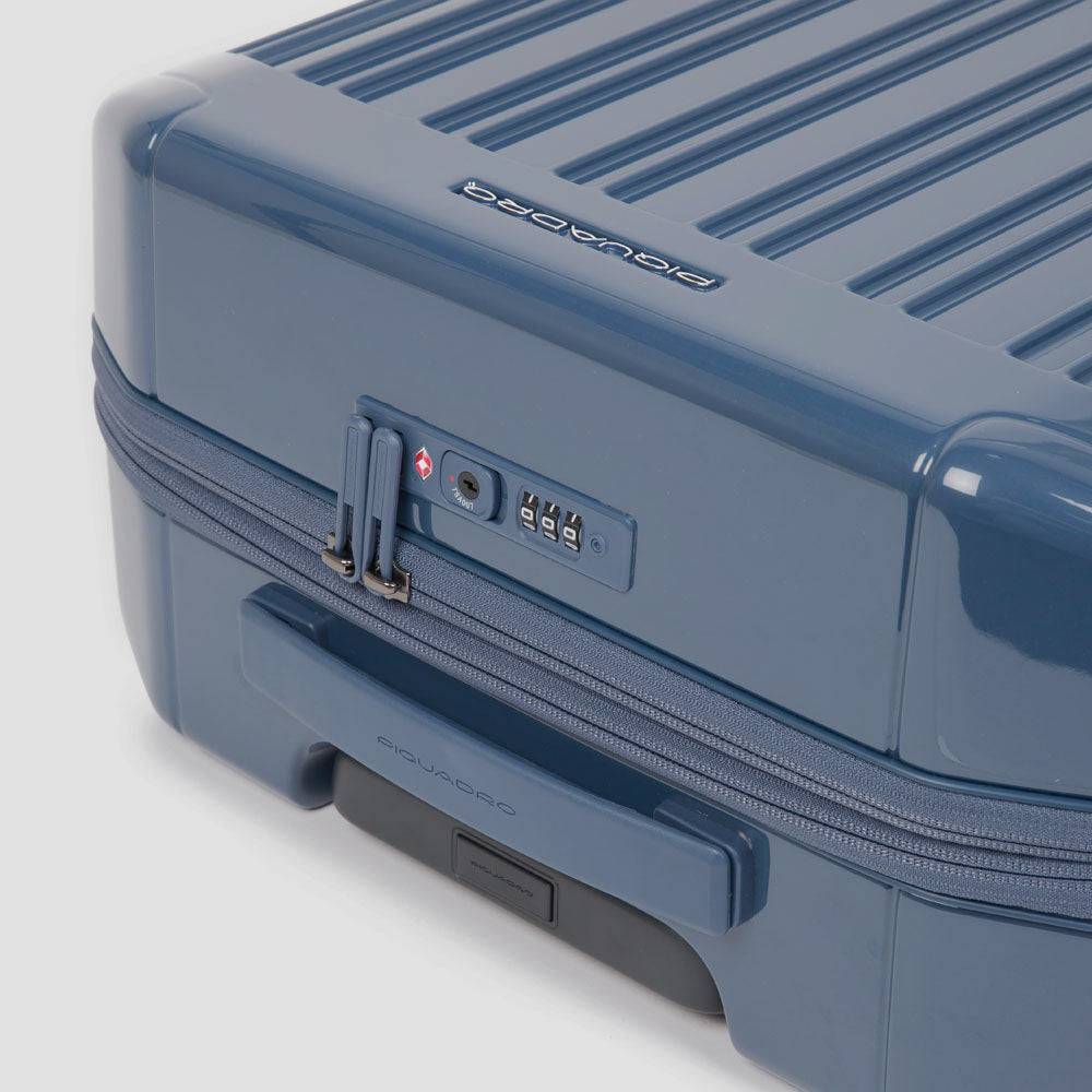 Piquadro Cabin size, expandable hardside spinner Prezzo Ridotto