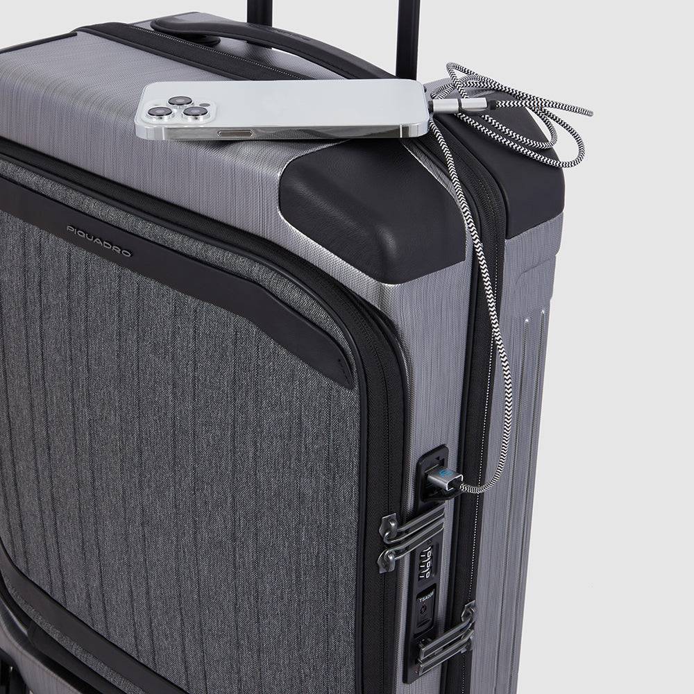 Piquadro Cabin size, hardside computer spinner 15,6" Sconto