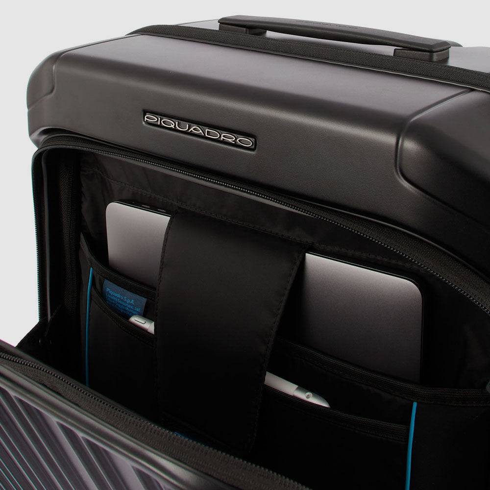 Piquadro Cabin size, hardside computer spinner 15,6" Outlet