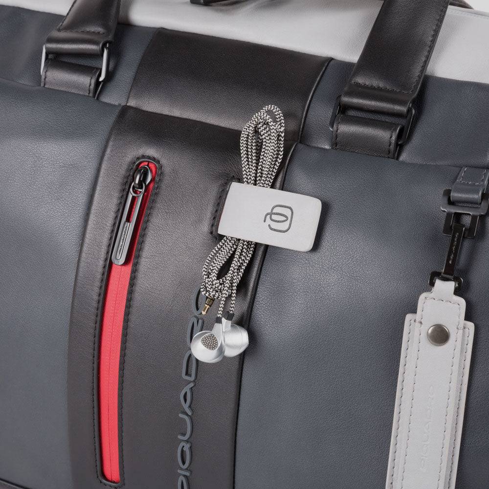 Piquadro Personalizable duffel bag with shoe compartment Vendite Flash