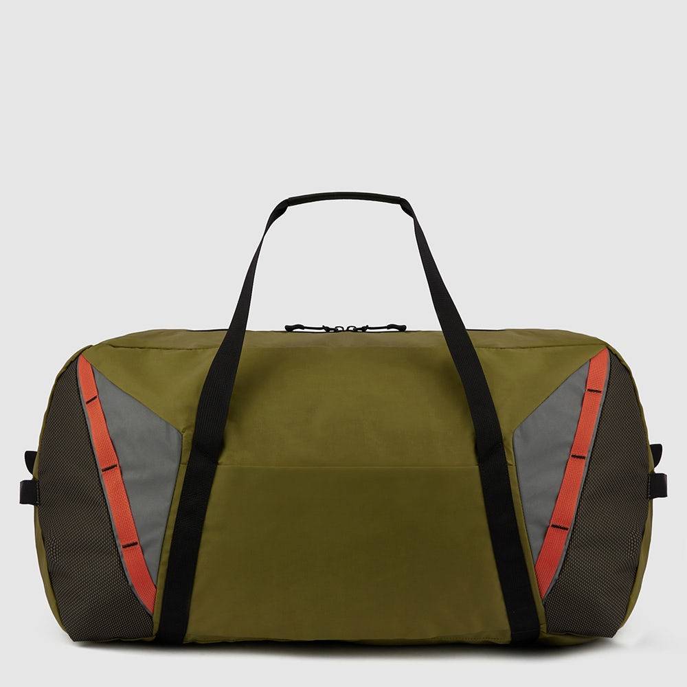 Piquadro Foldable duffel bag in recycled fabric Italia