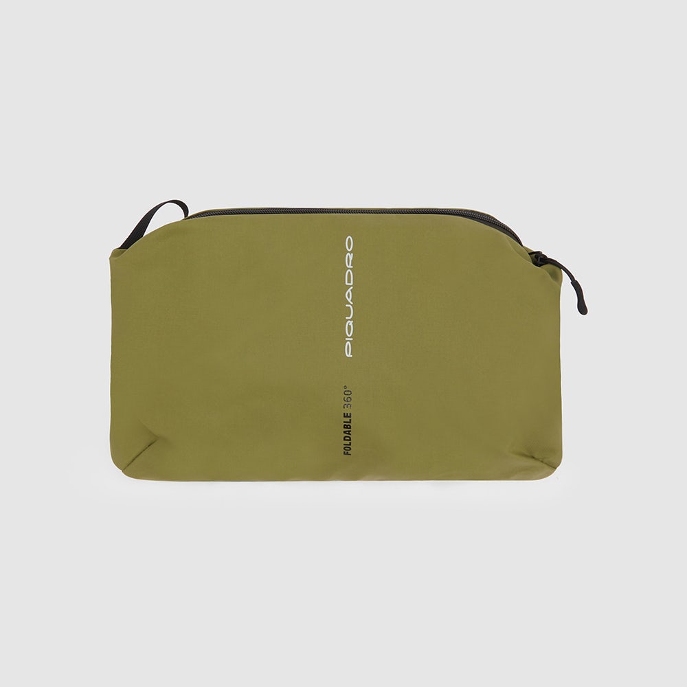 Piquadro Foldable duffel bag in recycled fabric Italia