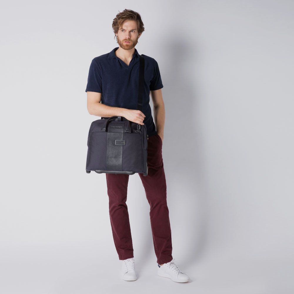 Piquadro Wheeled computer brief with iPad®10,5''/9,7'' com 2025