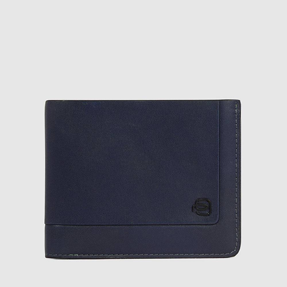 Piquadro Slim men’s wallet with zipped coin pocket Affare Del Giorno