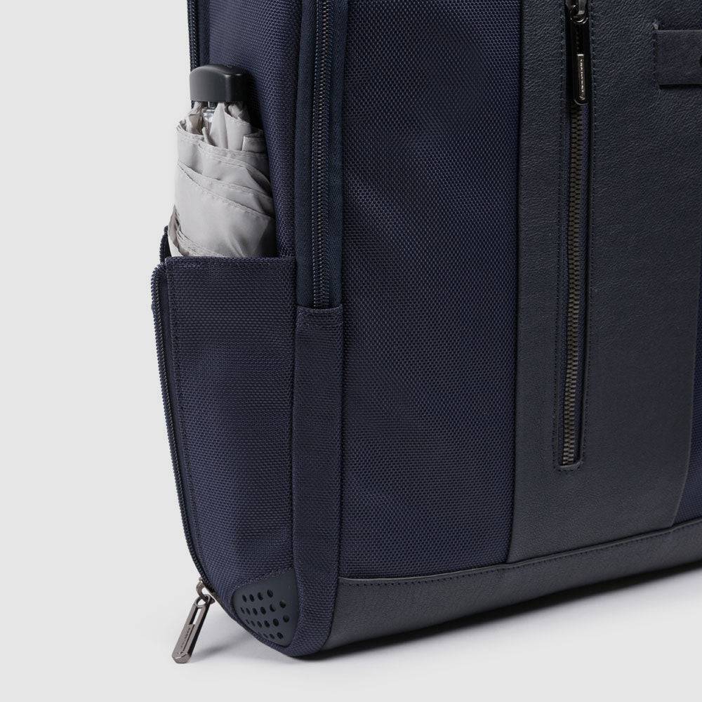 Piquadro Computer backpack 15,6" in recycled fabric 2025