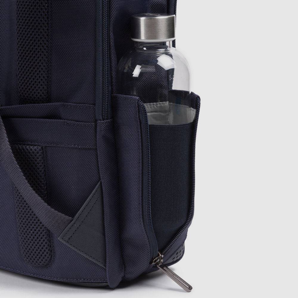 Piquadro Computer backpack 15,6" in recycled fabric 2025