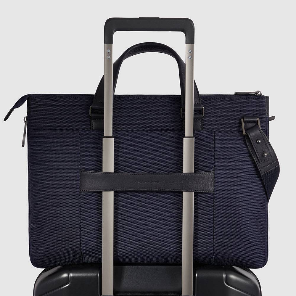 Piquadro Expandable, slim laptop bag 15,6" Italy