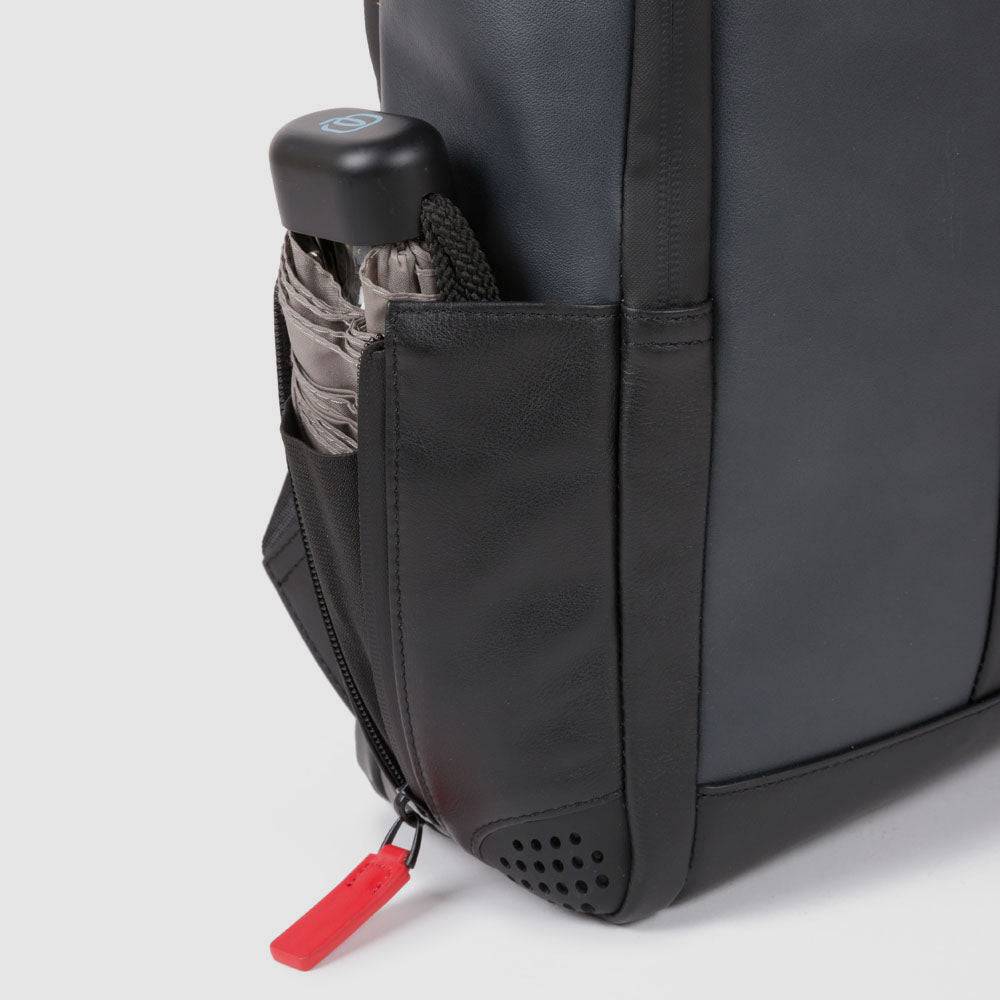 Piquadro PC and iPad® backpack with anti-theft cable Nuovo
