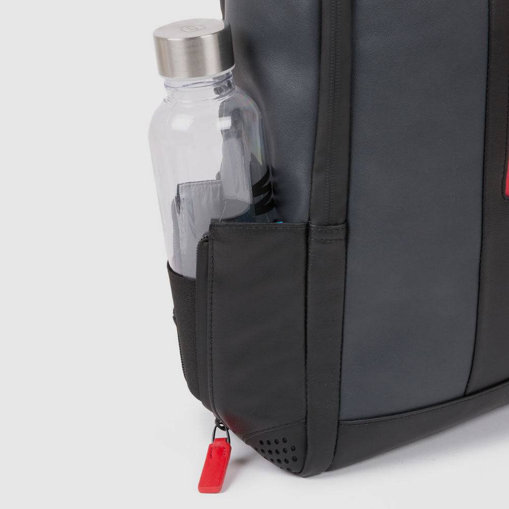 Piquadro PC and iPad® backpack with anti-theft cable Nuovo