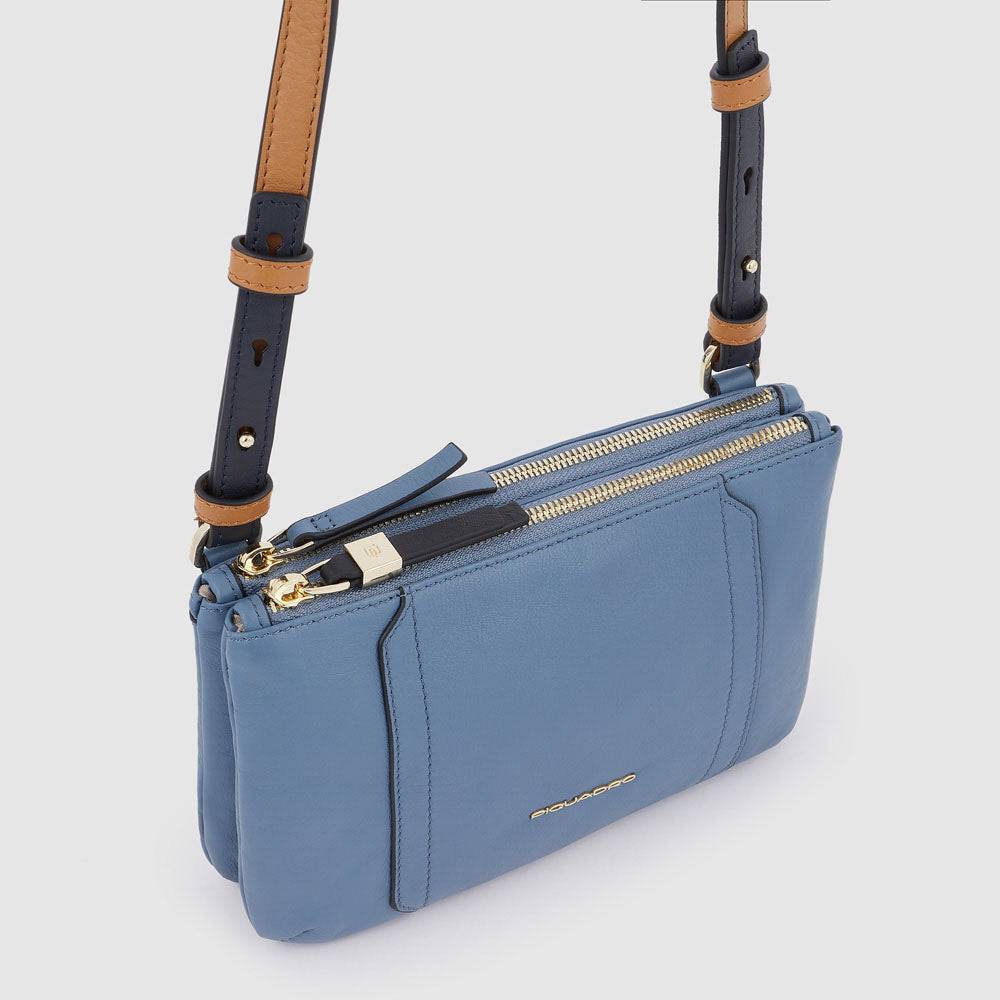 Piquadro Women’s clutch with removable shoulder strap Affare Del Giorno