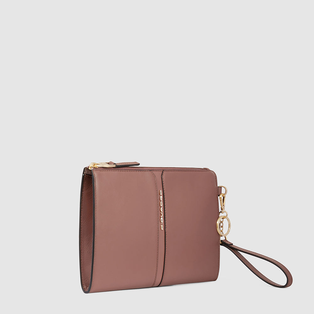 Piquadro Zip-around clutch with iPad®mini compartment Prezzo Ridotto