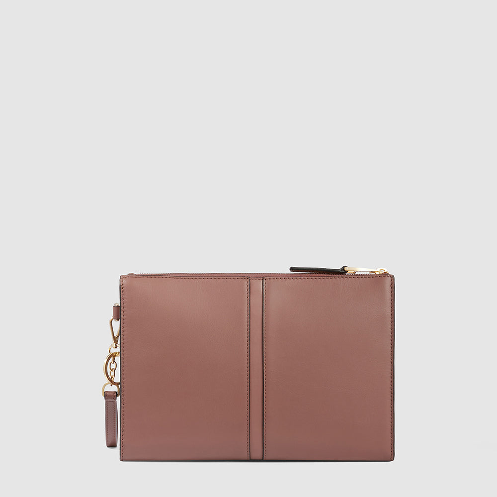 Piquadro Zip-around clutch with iPad®mini compartment Prezzo Ridotto