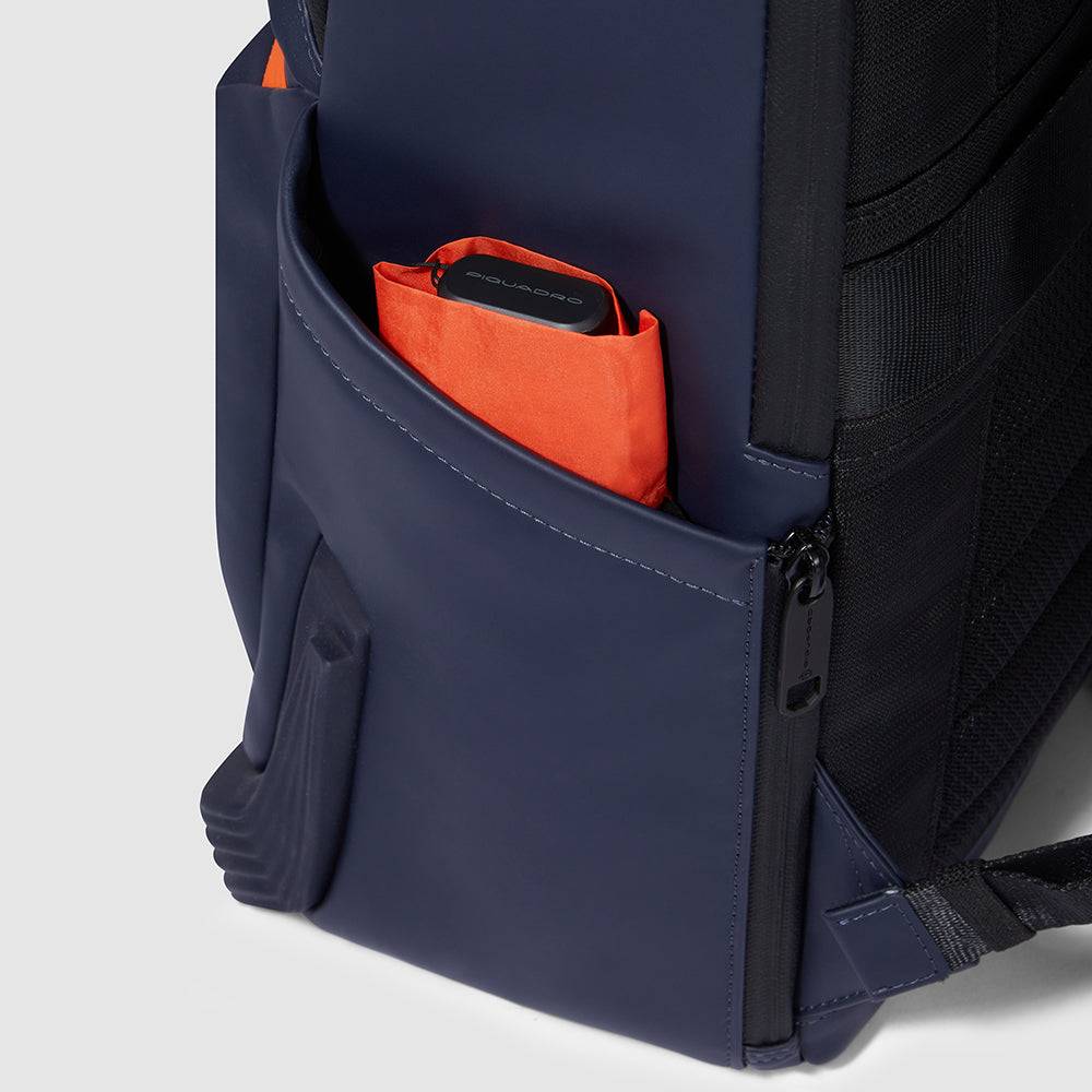 Piquadro Water resistant laptop 14" backpack Convenienza