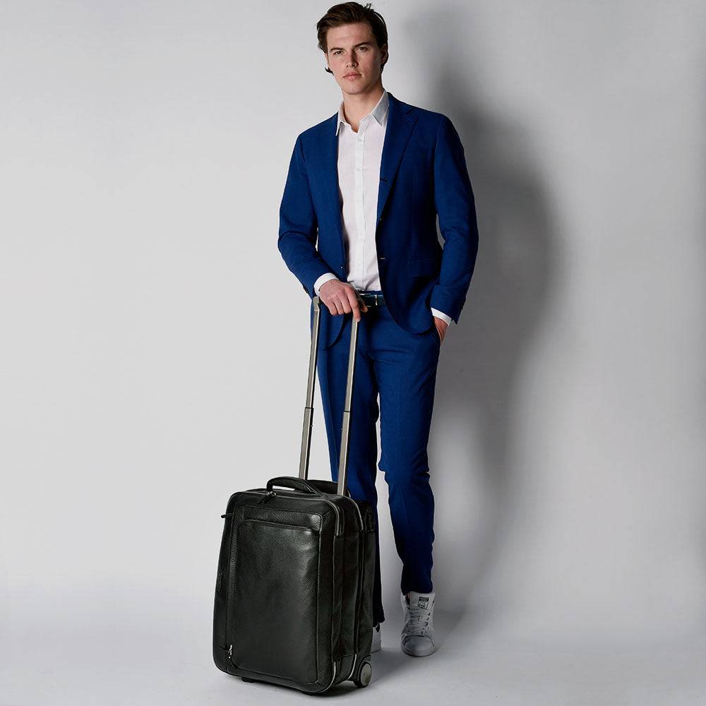 Piquadro Cabin trolley with double computer and Moda