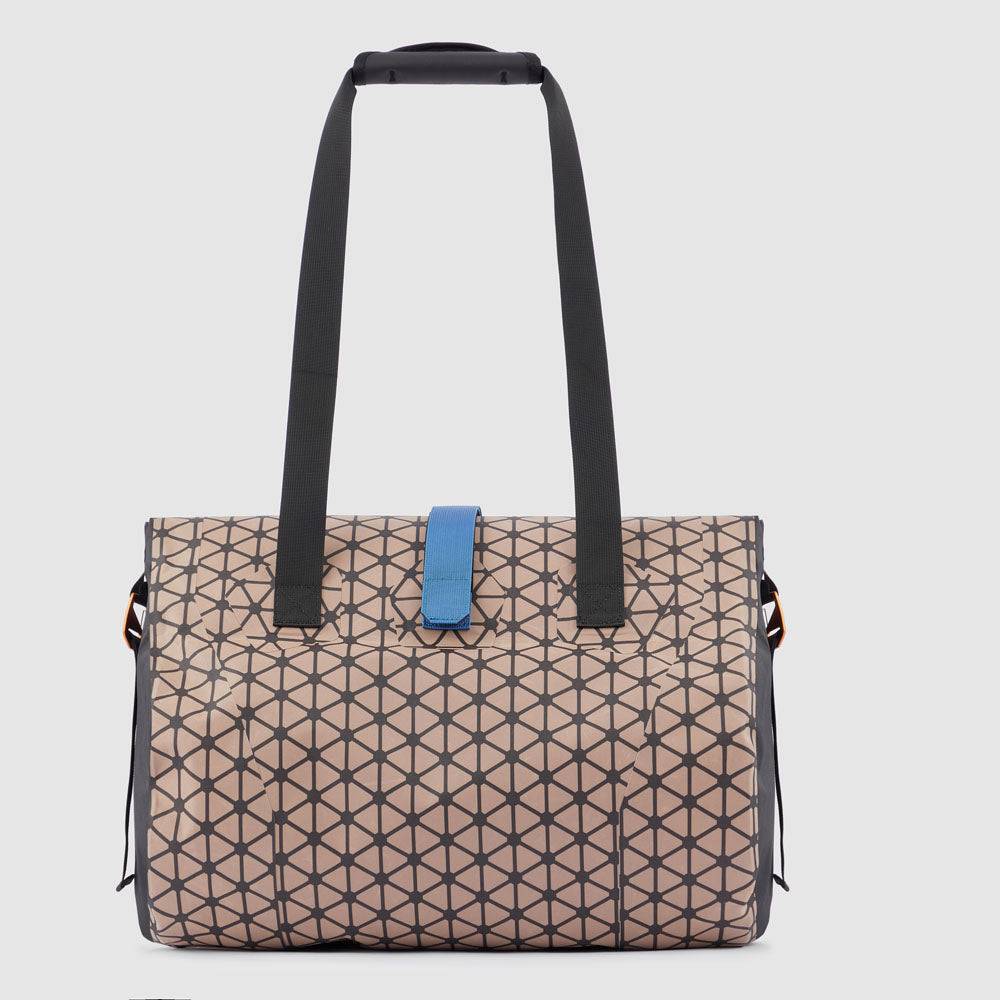 Piquadro waterproof duffel bag with latch roll top, 2025