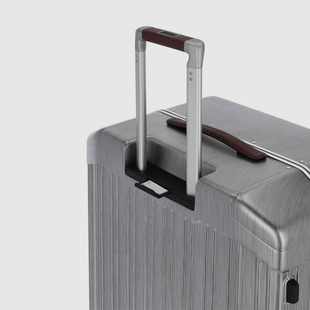Piquadro Big size, hardside spinner with TSA lock In Linea