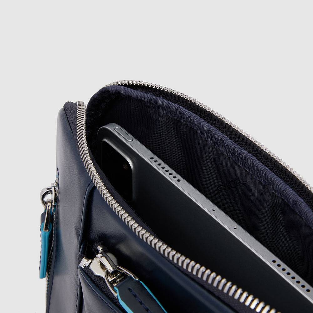 Piquadro iPad/iPad®Air shoulder pocket bag with Online