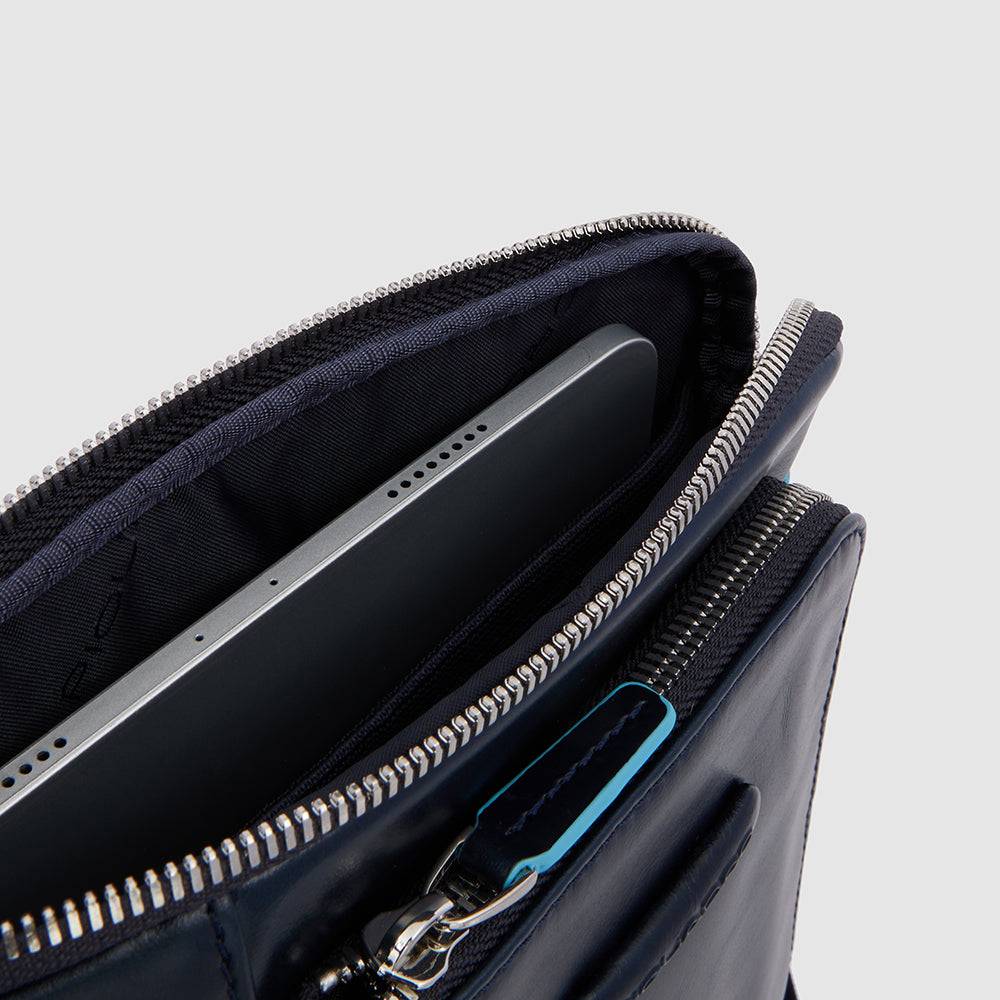 Piquadro iPad/iPad®Air shoulder pocket bag with Online
