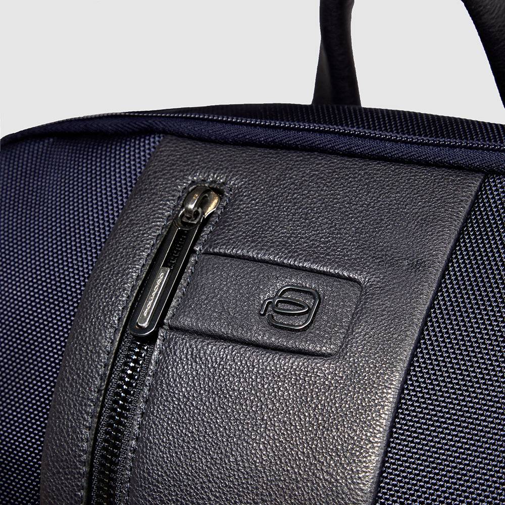 Piquadro Travel computer backpack 15,6" in recycled fabric Outlet