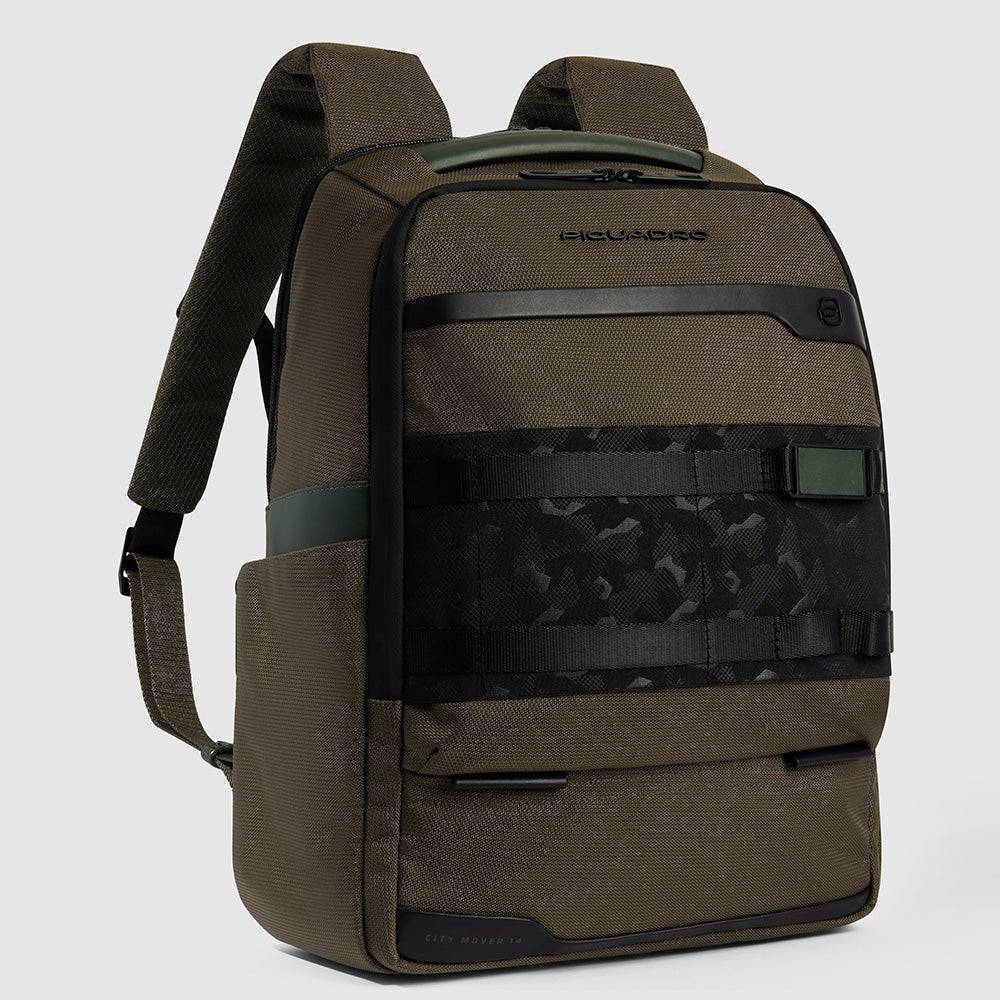 Piquadro Personalizable, modular laptop backpack 14" Vendita Calda