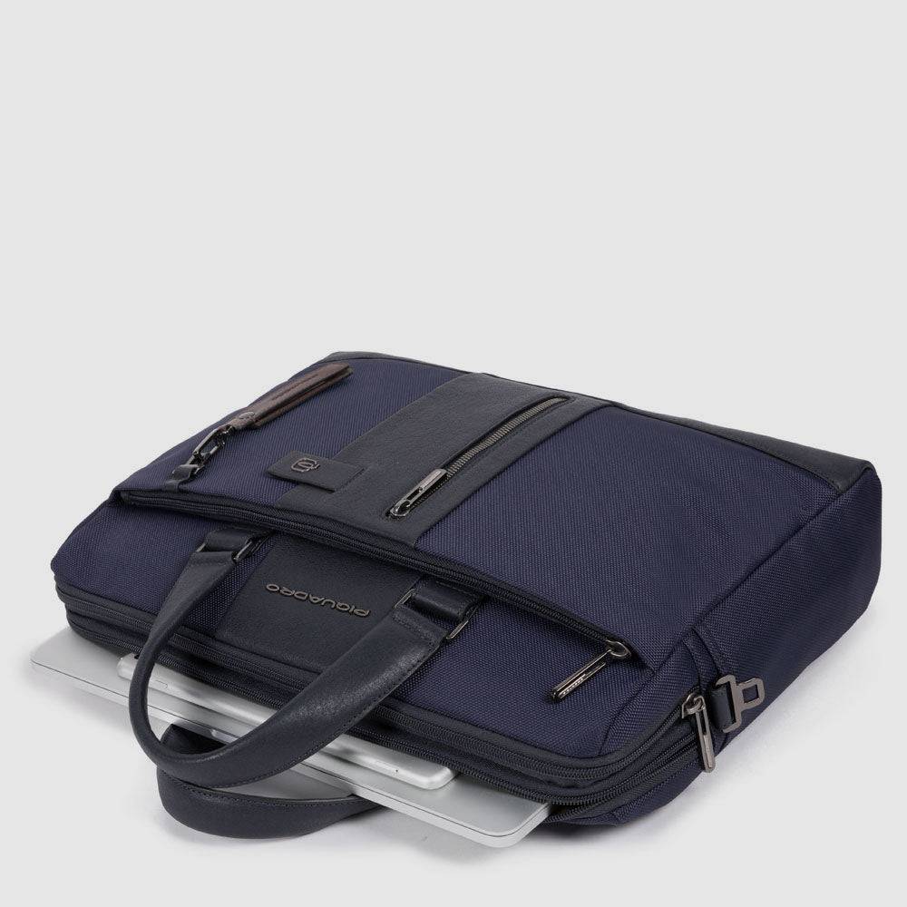Piquadro Laptop bag 15,6" in recycled fabric Negozio