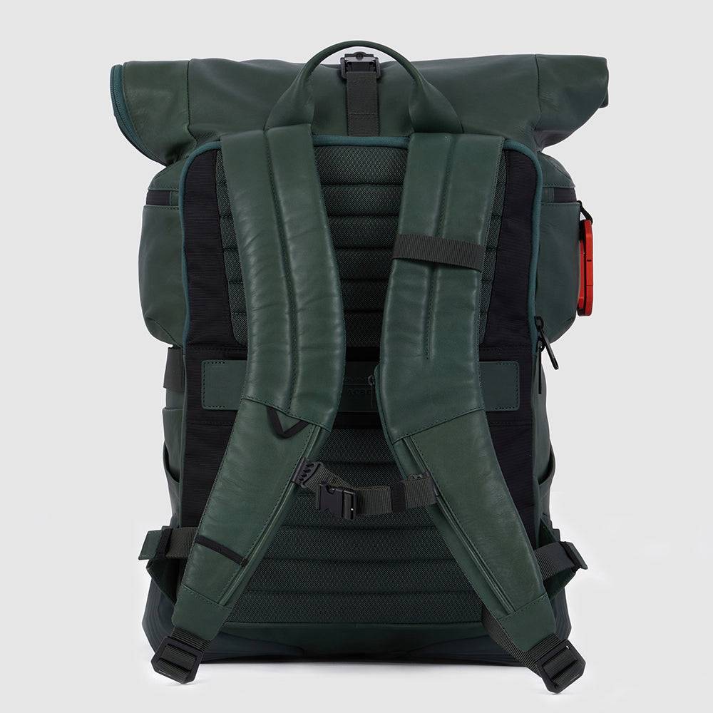 Piquadro Roll-top computer 15,6" and iPad®Pro12,9" backpack 2025