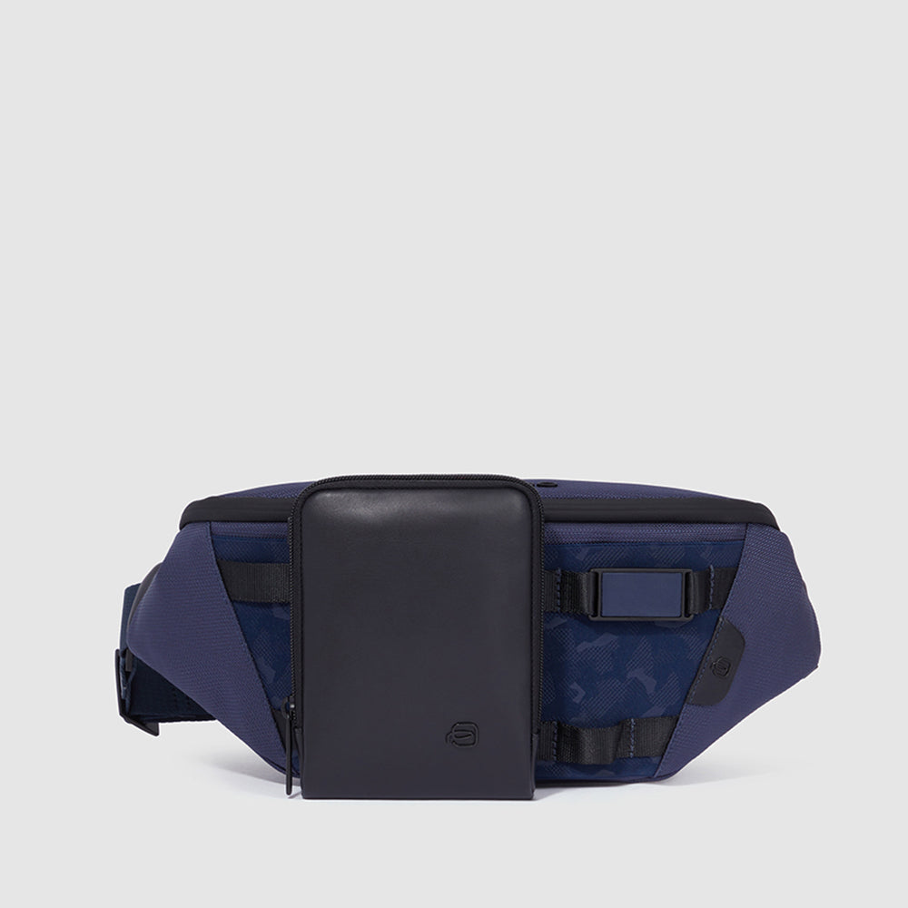 Piquadro Personalizable, modular bum bag In Linea
