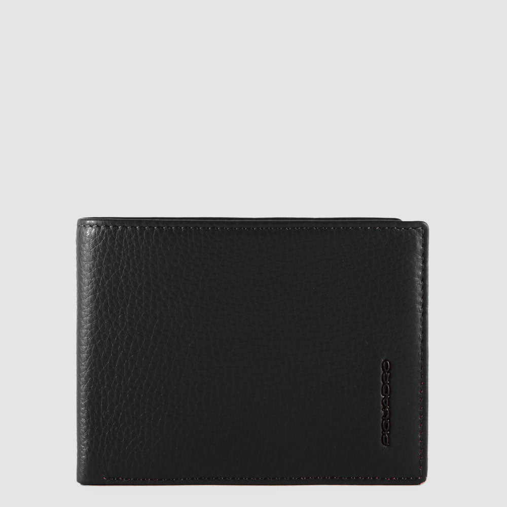 Piquadro Men’s wallet with coin pocket Consegna Veloce