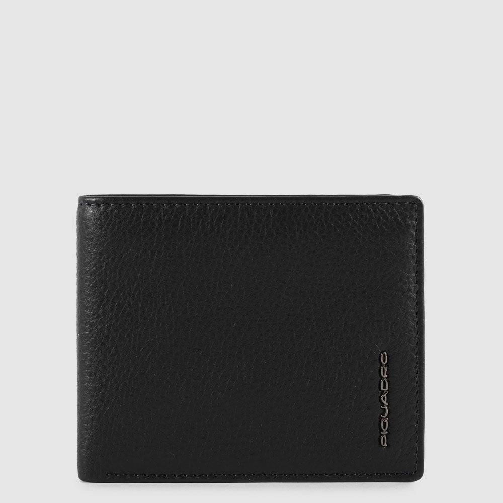 Piquadro Men’s wallet with coin case, credit card facility, Sconto