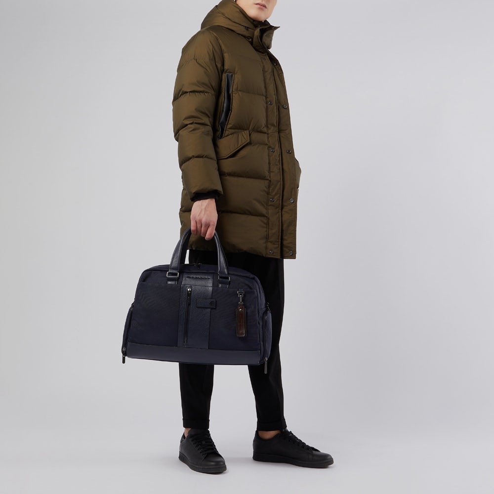 Piquadro Duffel bag in recycled fabric Saldi